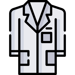 Lab coat icon