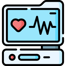 elektrocardiogram icoon