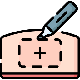 Surgical area icon