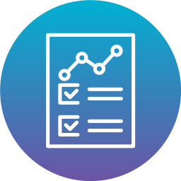 rapport d'activité Icône