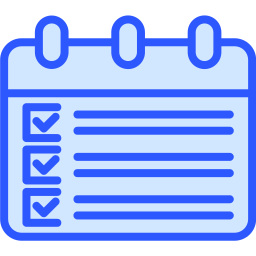 Calendar date icon