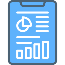 rapport d'activité Icône