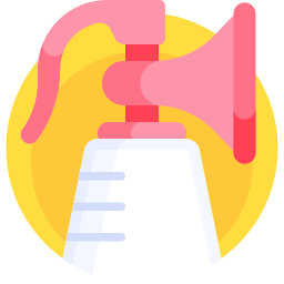 Breast pump icon