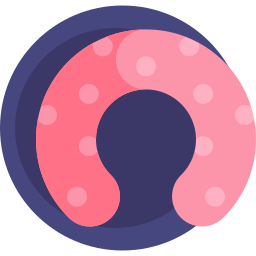 Nursing pillow icon