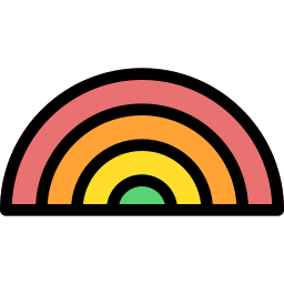 arcobaleno icona