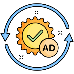 Advertising system icon
