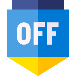 descuento icono