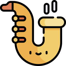 saxofoon icoon