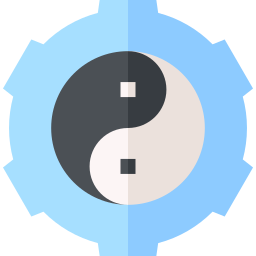 yin yang icoon
