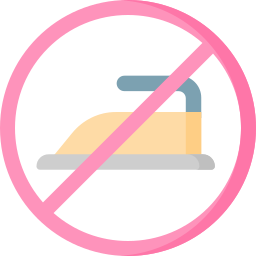 No ironing icon
