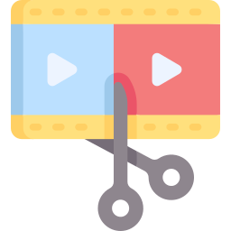 editor de video icono