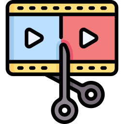editor de video icono
