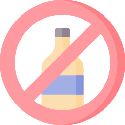 No alcohol icon