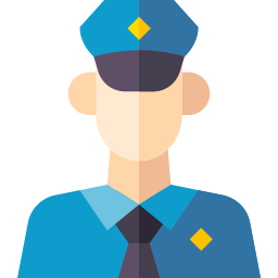 policía icono