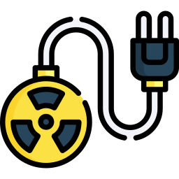 Énergie nucléaire Icône