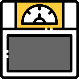 Weight scale icon