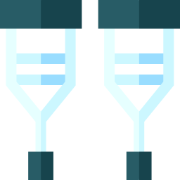 Crutches icon