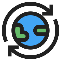 Earth cycles icon