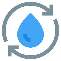 cycle de l'eau Icône
