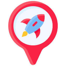 Rocket ship icon