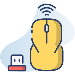 Wireless mouse icon