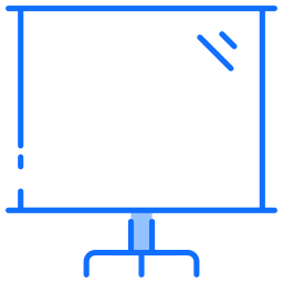 Projector screen icon