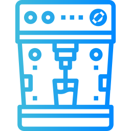 Coffee machine icon