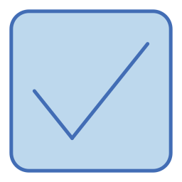 lista de verificación icono