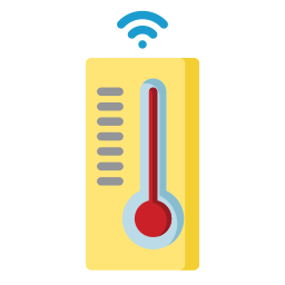 temperatura inteligente icono