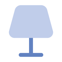 Lamp desk icon