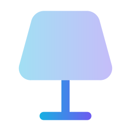 Lamp desk icon