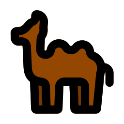 Верблюд иконка