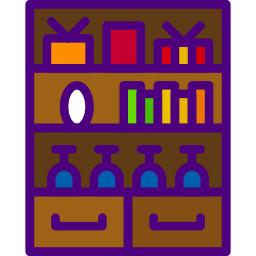 Bookshelf icon