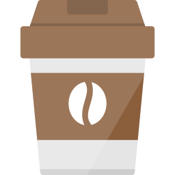 Hot coffee icon