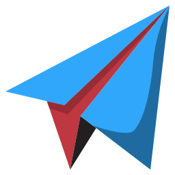 Paper plane icon