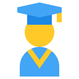 graduación icono