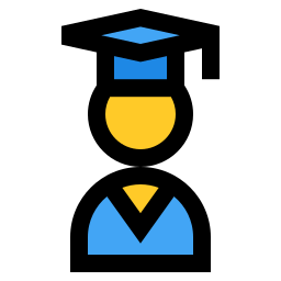 graduación icono