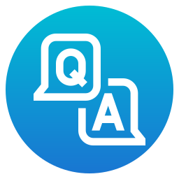 Question and answer icon