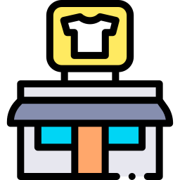 Laundry shop icon