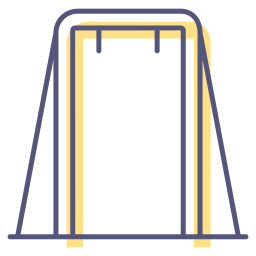 barra horizontal icono