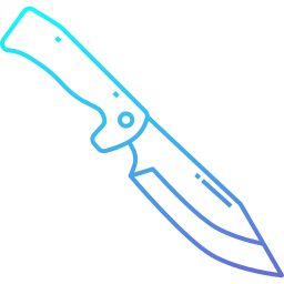 Knife blade icon