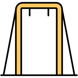 barre horizontale Icône