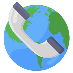 International call icon