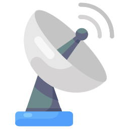Parabolic dishes icon