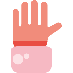 Hand up icon