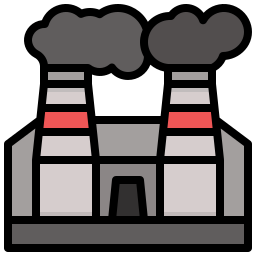 Загрязнение воздуха иконка