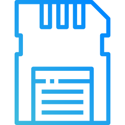 carte mémoire Icône