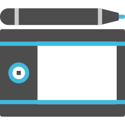 Pen tablet icon