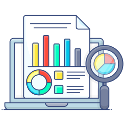 Data analytics icon