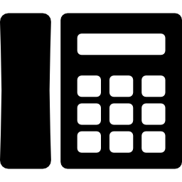 moderne telefoon icoon